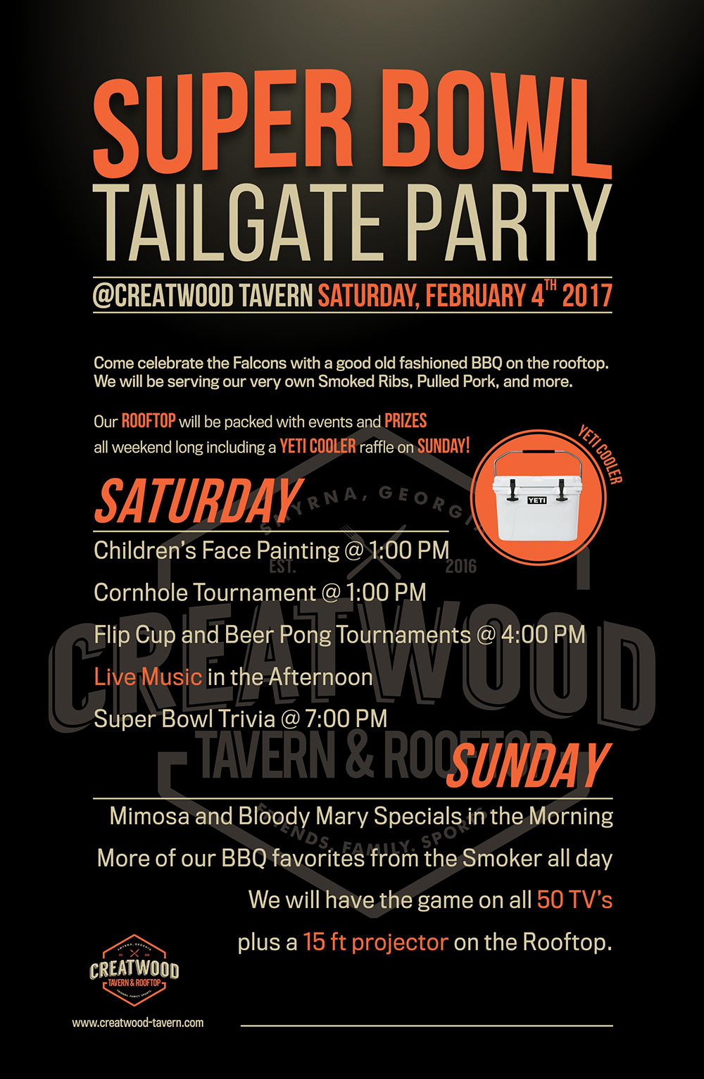 Super Bowl Tailgate Party